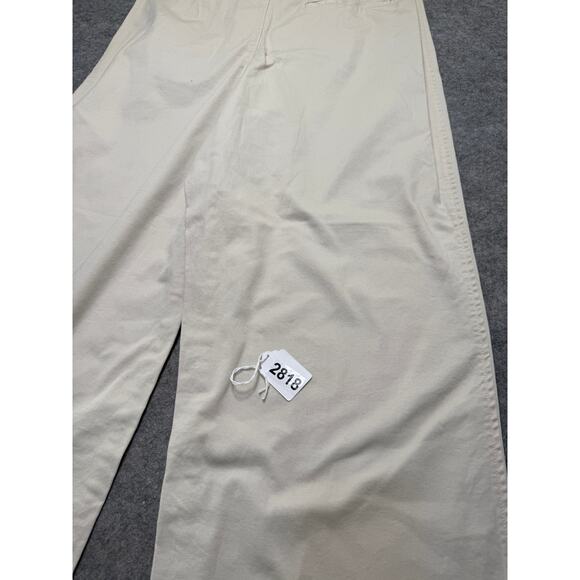 Express Women’s Cropped Wide Leg High Rise Pants Size 14 Beige NWT - Picture 7 of 7